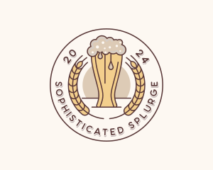 Beer Brewery Bar Logo