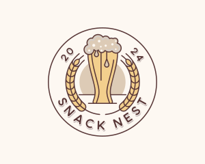 Beer Brewery Bar logo design