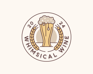 Beer Brewery Bar logo design