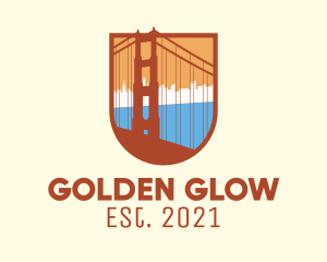 Golden Gate Bridge logo design