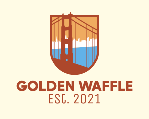 Golden Gate Bridge logo design