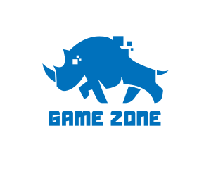 Blue Rhino Pixel logo