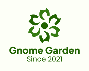 Green Botanical Garden logo design