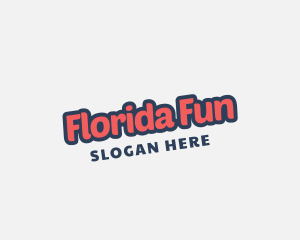 Funky Fun Wordmark logo design