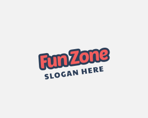 Funky Fun Wordmark logo design