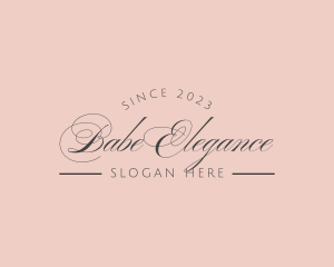 Elegant Fashion Company logo design