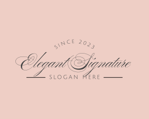 Elegant Fashion Company logo design