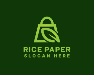 Eco Shopping Bag logo design