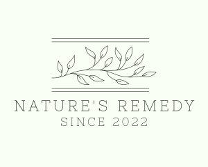 Elegant Leaf Plant logo