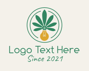 Marijuana Light Bulb logo