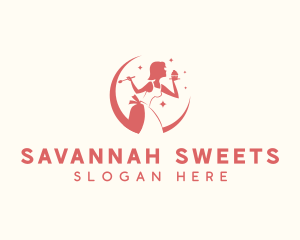 Pastry Cupcake Sweets logo design