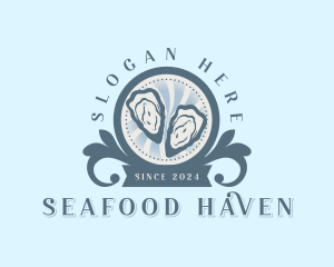 Oyster Seafood Restaurant logo design