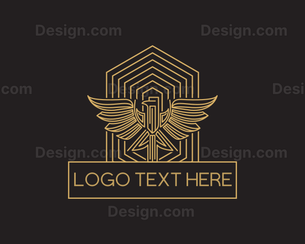 Luxury Bird Falcon Logo