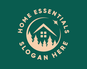 Residential Forest Home  logo design