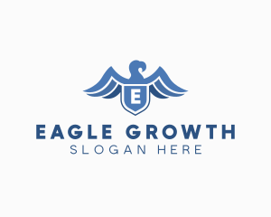 Eagle Academy Shield logo design