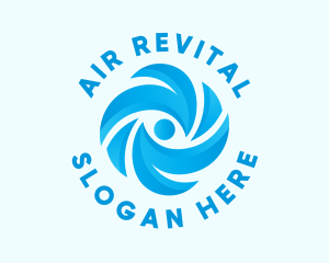 Fan Ventilation Repair  logo design