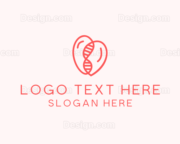 Heart DNA String Logo