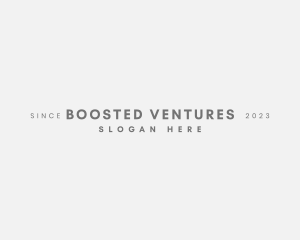 Modern Venture Business logo design