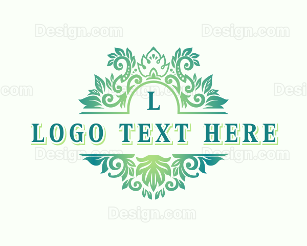 Floral Royal Foliage Logo