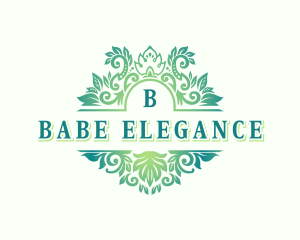 Floral Royal Foliage logo design