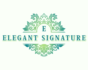 Floral Royal Foliage logo design