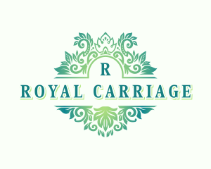 Floral Royal Foliage logo design