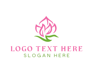 Pink Flower Spa logo