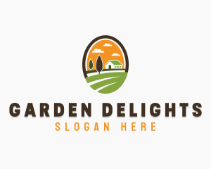 Farm Lawn Garden logo design