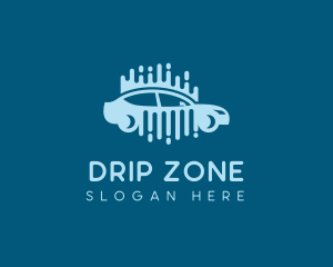 Dripping Water Car Wash logo