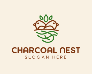 Twin Bird Nest  logo