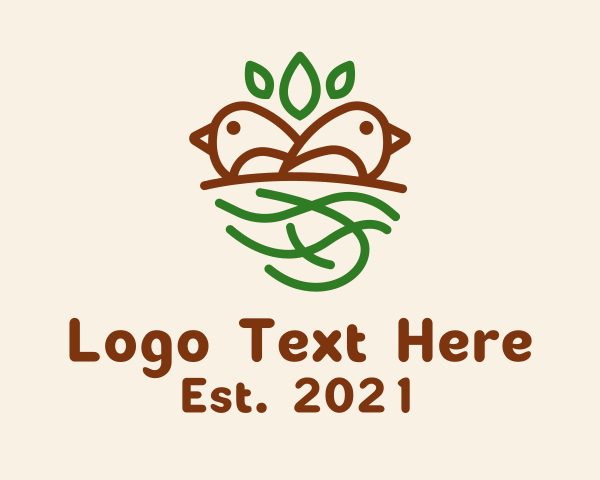 Nesting logo example 3