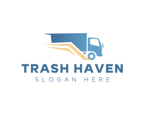 Fast Delivery Truck logo design