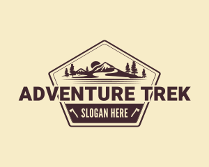 Rustic Valley Adventure logo design