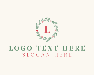 Watercolor Wreath Decor logo