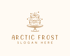 Dessert Baking Cake logo design