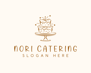 Dessert Baking Cake logo design