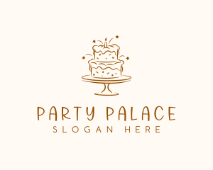 Dessert Baking Cake logo design