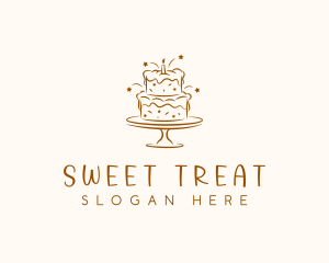 Dessert Baking Cake logo design