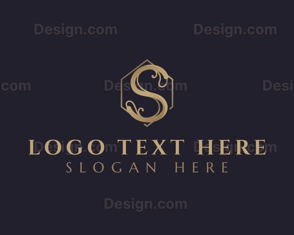 Premium Elegant Vintage Letter S Logo