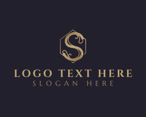 Premium Elegant Vintage Letter S logo