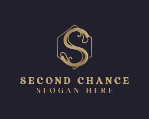 Premium Elegant Vintage Letter S logo design