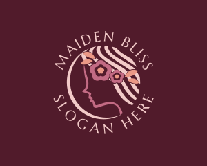 Woman Cosmetics Skin logo design