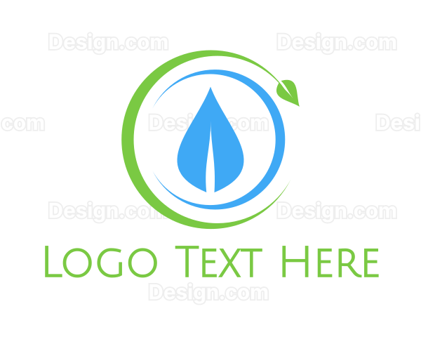 Crescent Leaf Eco Logo