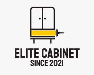 Cabinet Furniture Paint logo design