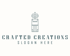 Candle Wax Decor  logo design