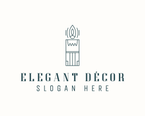 Candle Wax Decor  logo design