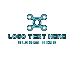 Drone Lens Shutter Logo