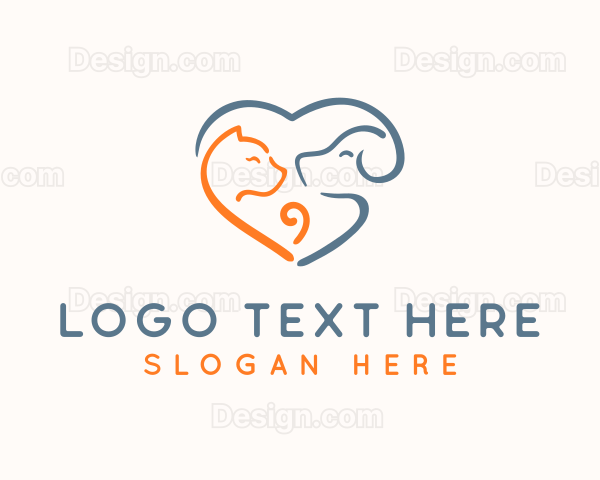 Pet Heart Veterinary Logo