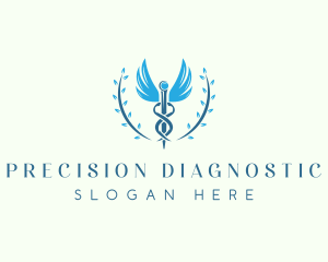 Medical Caduceus Clinic logo design