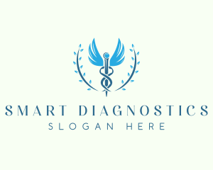 Medical Caduceus Clinic logo design